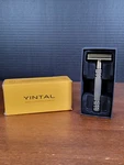 Yintal Men's Bronze Classic Double-sided Manual Long Handle Safety Razors. Fixed Price $24.50.