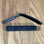Vintage Max Mergenbaum 250 Straight Razor 3/5" Othello Koln Am Hof. Fixed Price $45.00.
