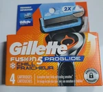 Gillette Fusion 5 Proglide Chill Razor Blade Refills 4 Cartridges New Sealed. Fixed Price $14.89.