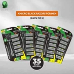 Xmicro Black Razors For Men (pack Of 5) 35 Blade Included. Fixed Price $49.00.