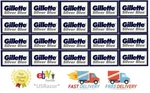 100 Gillette Silver Blue Razor Blades Safety Double Edge Classic Style Russia. Fixed Price $119.99.