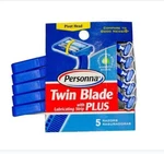 Personna Twin Blade Razor W/lubrication Strip 5 Ea. (pack Of 2- 10 Total). Fixed Price $9.97.