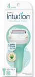 Schick Intuition Sensitive Care Razor + 2 Cartridges (qty: 4). Fixed Price $20.00.
