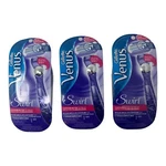 3 Pack Gillette Venus Extra Smooth Swirl Womens Razor - 1 Handle 5 Blade. Fixed Price $29.99.