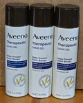 (3) Aveeno Positively Smooth Shave Gel With Soy & Vitamin. Fixed Price $24.99.