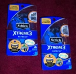 Schick Xtreme 3 Refresh Disposable Razors Authentic New Lot Of 2. Fixed Price $14.50.