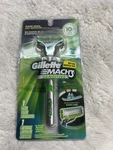 Gillette Sensitive Razor 1 Handle + Cartridge Discontinued Green. Fixed Price $50.00.