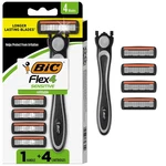 Bic Flex 4 Refillable Razors For Men, Long-lasting Blade Sensitive. Fixed Price $29.28.