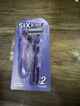 Assured Women 6 Blade Disposable Razors 2 Pack Purple New. Fixed Price $11.45.