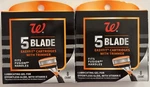 2 Walgreens 5 Blade Easyfit Cartridges 8 Pack 16 Total Fits Fusion. Fixed Price $19.99.
