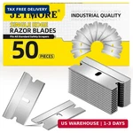 Jetmore Single Edge Razor Blades, 50 Pack High Carbon Steel For Scr. Fixed Price $15.59.