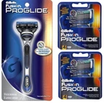 9 Gillette Fusion Proglide Manual Razor Blades Cartridges Shaver Fits Flexball. Fixed Price $39.99.