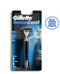 Gillette Sensor Excel Razor Handle + 1 Cartridge - Mens Free Shipping. Fixed Price $31.90.