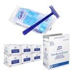 Dynarex Dynacare Twin Blade Razors Disposable, X2, Blue Ergonomic Handle, 300CT. Fixed Price $69.56.