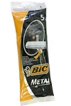 Bic Metal Men's Disposable Shaving Razors, 5-COUNT X Packs. Fixed Price $22.74.