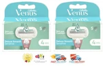 8 Gillette Venus Embrace Sensitive Razor Blades Refill Cartridges Extra Smooth 4. Fixed Price $24.99.