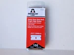 American Line Single Edge Razor Blades 100-PACK 0.012" Heavy Duty High. Fixed Price $19.99.