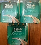 30 Gillette Sensor Women Cartridges Refill Shaver Bladesfit Excel Razor Made Usa. Fixed Price $197.69.