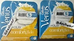 2 Boxes Gillette Venus W/ Olay Comfortglide Razor Refill Cartridges 8. Fixed Price $48.52.