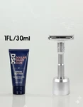 Essential Adjustable Double Sided Safety Razor Stand + Shave Butter 30ML Travel. Fixed Price $32.99.
