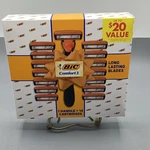 Bic Comfort Refillable Men's 3-BLADE Manual Razors, Handle 14. Fixed Price $24.99.