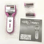 Emjoi Lady Rotoshave Classic Battery Operated Shaver Razor With 3 Blades New. Fixed Price $17.99.