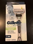 Gillette Skinguard 1 Razor Handle + Cartridge. For Sensitive. Fixed Price $10.99.