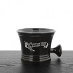 Col. Ichabod Conk Apothecary Shaving Mug, Black. Fixed Price $45.99.