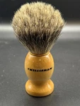 Tweezerman Shaving Brush Badger Hair Wood Handle Wet Shave Grooming Tool. Fixed Price $13.94.