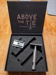 Above The Tie Stainless Steel Safety Razor De 2015 R2 W Extra M1 Baseplate Usa. Fixed Price $350.00.