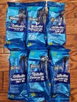6 Pack Gillette SENSOR2 Plus 10 Disposable Razors Each Ultragrip Fixed Chromium. Fixed Price $54.97.
