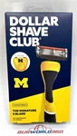 Uofm Dollar Shave Club 6-BLADE Signature Set 1 Handle 2 Cartridges Michigan New. Fixed Price $17.85.