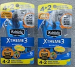 2 Packs Schick Xtreme 3 Refresh Disposable Razors 6 Ct Flexible Scented Handle. Fixed Price $28.99.