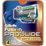 Gillette Fusion Proglide Power Cartridges - 4 Count. Fixed Price $11.99.