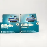 Gillette Mach 3 (4 Cartridges) 2 Pack (8 Total) Brand New Sealed. Fixed Price $19.99.