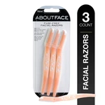 About Face Fuzz-free Facial Razors 3 Beauty Count (pack Of 1), Peach. Fixed Price $9.03.