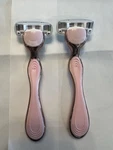 Schick Hydro Silk Rose Gold Metal Razor For Women (2PACK No Box , Genuine New. Fixed Price $19.99.