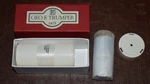 Geo F. Trumper Badger Shaving Brush With Travel Case (j). Fixed Price $60.00.