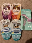 Bic Women's Disposable Razors 2 Easy Rinse & Soleil Smooth 1 Skintimate. Fixed Price $20.00.