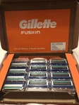 (12 Pack) Gillette FUSION5 Mens Razor Blade Refills,lubrastrip,comfortable Shave. Fixed Price $32.99.