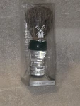 Vintage New Muhle Pinsel Shaving Brush Lucite Clear Acrylic Handle. Fixed Price $29.99.