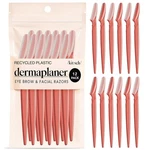 Kitsch Dermaplane Face Razor Eyebrow Shaver Exfoliating 12PC Coral. Fixed Price $13.59.