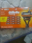 Gillette Fusion 5 Razor Blades 12 Cartridges - Brand New. Fixed Price $21.00.