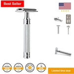 Premium High-end Luxury Smooth Hle R89 Double Edge Safety Razor Closed Comb. Fixed Price $141.99.
