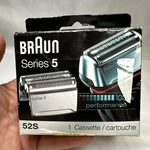 Braun Series - 52S Electric Shaver Head Replacement Cassette New Damage Box. Fixed Price $31.99.