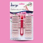 Lovyc Razor With 20 Replacement Shaving Blades Precision Grooming Kit Women. Fixed Price $15.99.