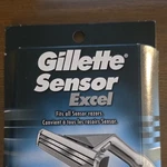 Gillette Sensor Excel Stainless Steel Cartridge Blades Men Gray Black. Fixed Price $23.76.