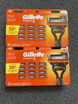 Pack Gillette Fusion 5 With Lube Strip Refill Cartridges 12CT Each New. Fixed Price $49.99.