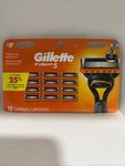 Gillette Fusion 5 Razor Blades 12 Cartridges Made In Usa. Fixed Price $34.99.