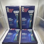 Dollar Club Body Shaver Cartridge Razor 4-BLADE W/ 1 Blue Men. Fixed Price $29.00.